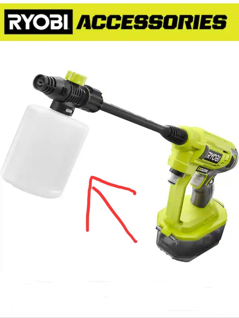 RYOBI Foam Blaster for EZClean Power Cleaner